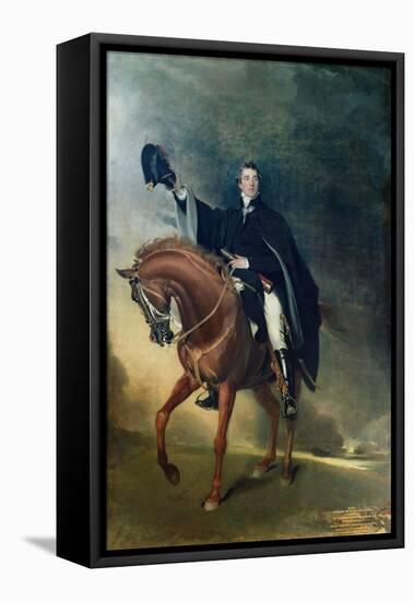 The Duke of Wellington-Thomas Lawrence-Framed Premier Image Canvas