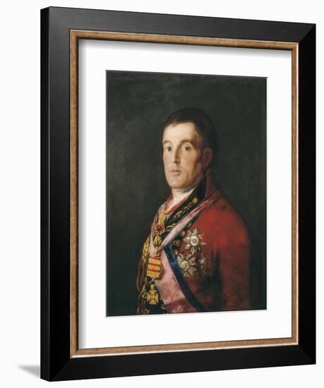 The Duke of Wellington-Francisco de Goya-Framed Art Print