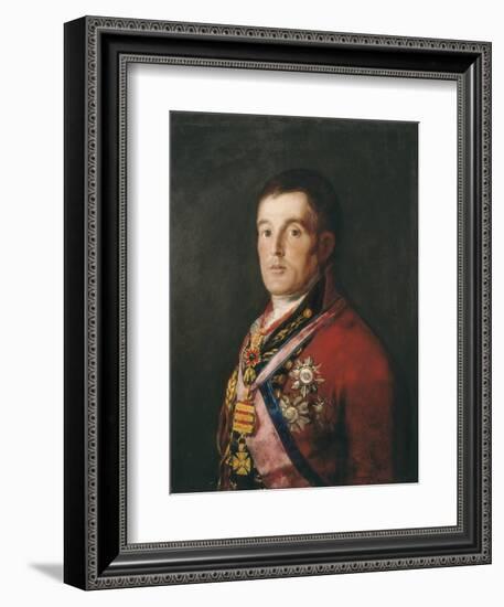 The Duke of Wellington-Francisco de Goya-Framed Art Print