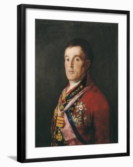 The Duke of Wellington-Francisco de Goya-Framed Art Print