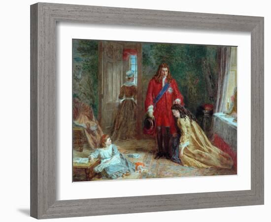 The Duke's Blessing-William Powell Frith-Framed Giclee Print