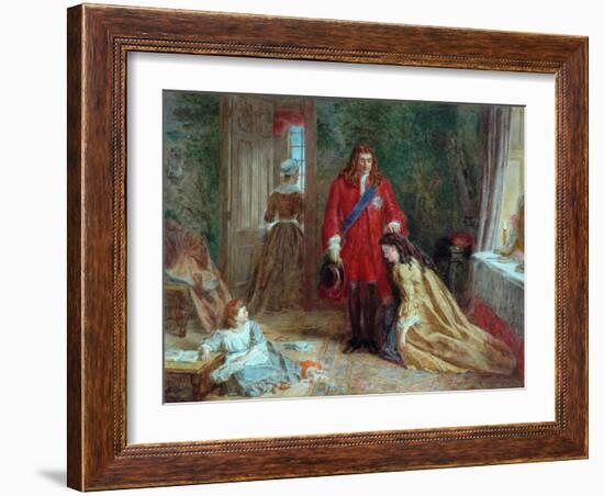 The Duke's Blessing-William Powell Frith-Framed Giclee Print