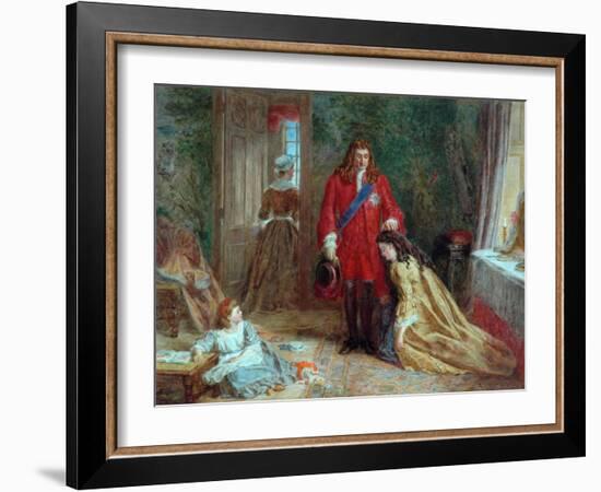 The Duke's Blessing-William Powell Frith-Framed Giclee Print