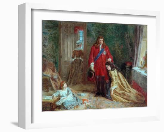 The Duke's Blessing-William Powell Frith-Framed Giclee Print