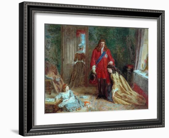 The Duke's Blessing-William Powell Frith-Framed Giclee Print