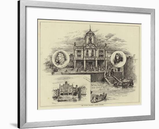 The Duke's Theatre, Dorset Gardens-null-Framed Giclee Print