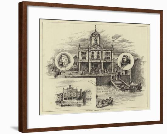 The Duke's Theatre, Dorset Gardens-null-Framed Giclee Print