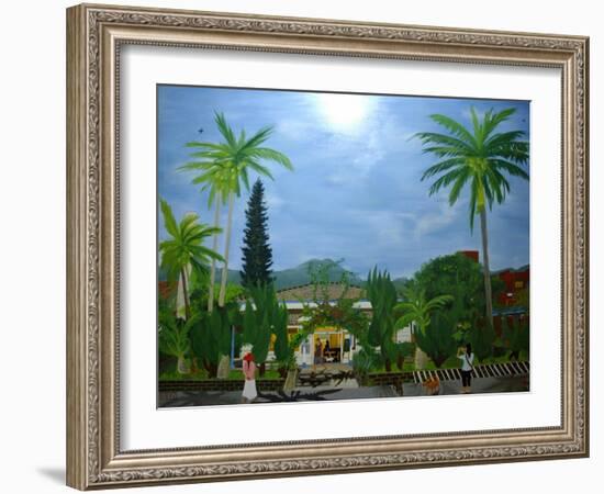 The Dulan Cafe, Taitung sugar factory, 2010-Timothy Nathan Joel-Framed Giclee Print