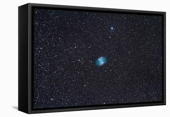 The Dumbbell Nebula, a Planetary Nebula in the Constellation Vulpecula-null-Framed Premier Image Canvas