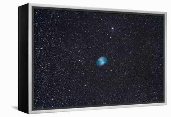The Dumbbell Nebula, a Planetary Nebula in the Constellation Vulpecula-null-Framed Premier Image Canvas