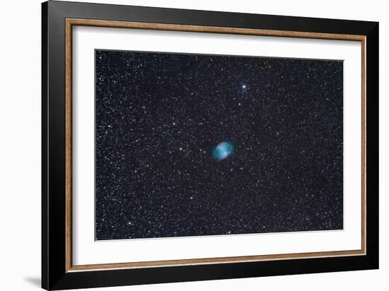 The Dumbbell Nebula, a Planetary Nebula in the Constellation Vulpecula-null-Framed Photographic Print