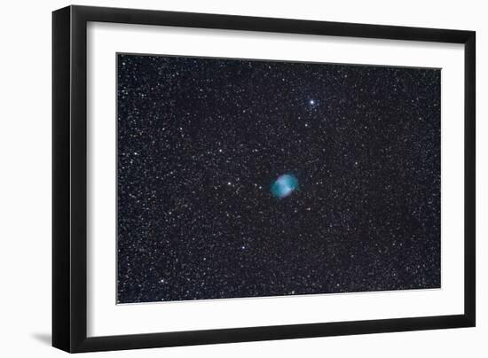 The Dumbbell Nebula, a Planetary Nebula in the Constellation Vulpecula-null-Framed Photographic Print