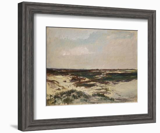 The Dunes at Camiers, 1871-Charles Francois Daubigny-Framed Giclee Print