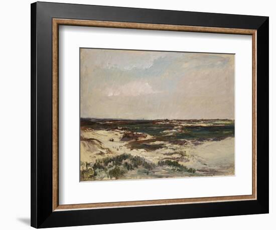 The Dunes at Camiers, 1871-Charles Francois Daubigny-Framed Giclee Print