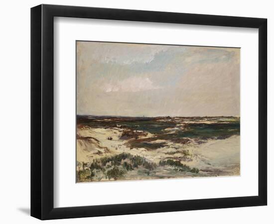 The Dunes at Camiers, 1871-Charles Francois Daubigny-Framed Giclee Print