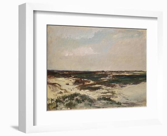 The Dunes at Camiers, 1871-Charles Francois Daubigny-Framed Giclee Print