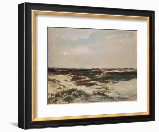 The Dunes at Camiers, 1871-Charles Francois Daubigny-Framed Giclee Print