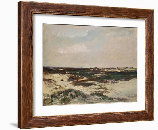 The Dunes at Camiers, 1871-Charles Francois Daubigny-Framed Giclee Print