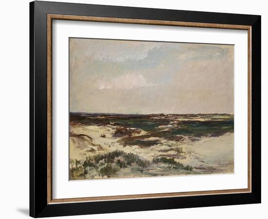 The Dunes at Camiers, 1871-Charles Francois Daubigny-Framed Giclee Print