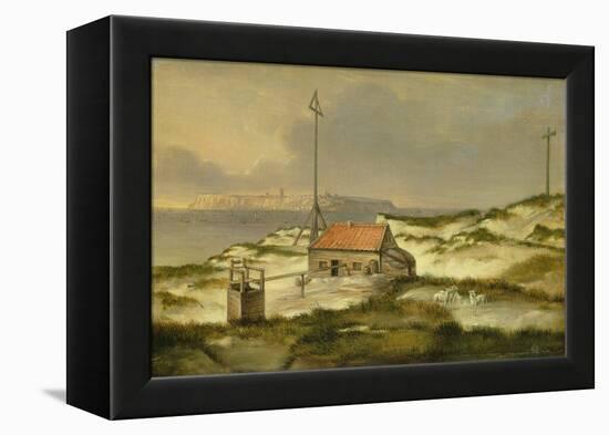 The Dunes of Helgoland, 1815-Joachim Faber-Framed Premier Image Canvas