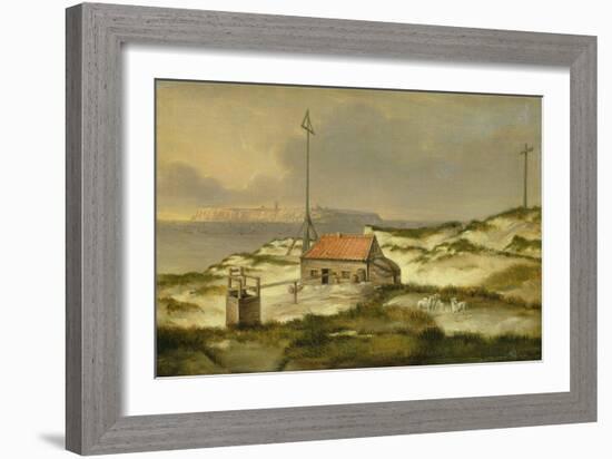 The Dunes of Helgoland, 1815-Joachim Faber-Framed Giclee Print