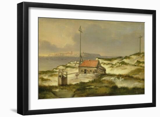 The Dunes of Helgoland, 1815-Joachim Faber-Framed Giclee Print