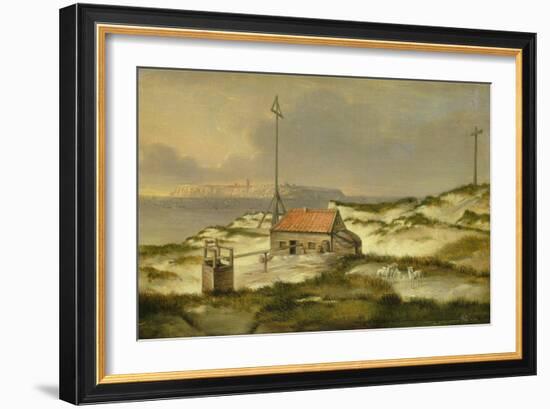 The Dunes of Helgoland, 1815-Joachim Faber-Framed Giclee Print