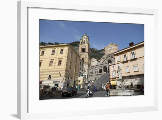 The Duomo Cattedrale Sant' Andrea in Amalfi-Martin Child-Framed Photographic Print
