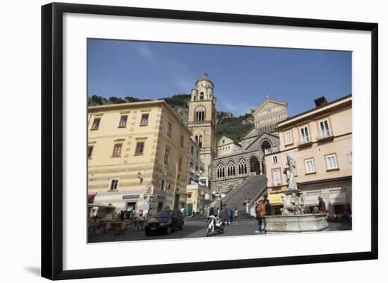 The Duomo Cattedrale Sant' Andrea in Amalfi-Martin Child-Framed Photographic Print