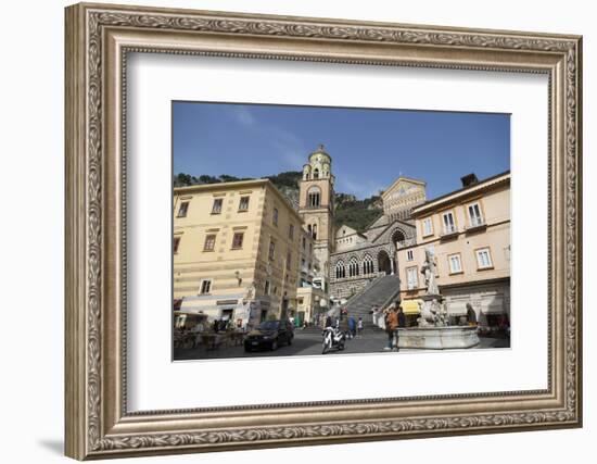 The Duomo Cattedrale Sant' Andrea in Amalfi-Martin Child-Framed Photographic Print