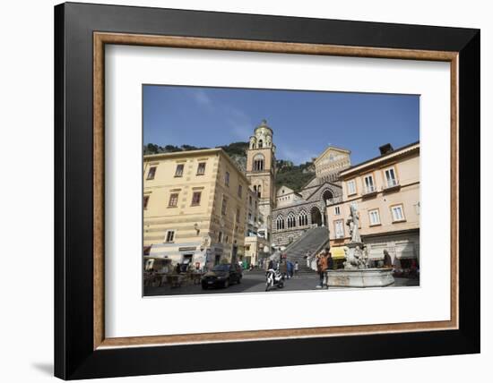 The Duomo Cattedrale Sant' Andrea in Amalfi-Martin Child-Framed Photographic Print