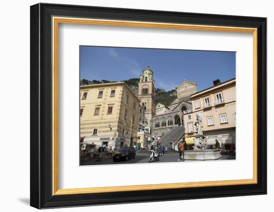 The Duomo Cattedrale Sant' Andrea in Amalfi-Martin Child-Framed Photographic Print