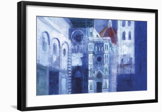 The Duomo, Florence-Ann Oram-Framed Premium Giclee Print