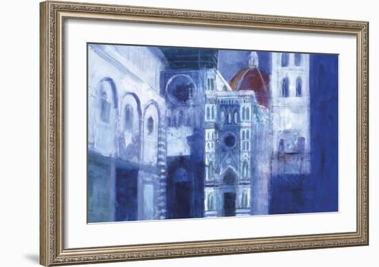 The Duomo, Florence-Ann Oram-Framed Premium Giclee Print