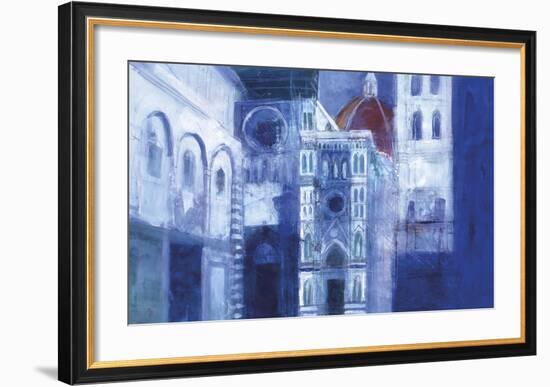 The Duomo, Florence-Ann Oram-Framed Premium Giclee Print