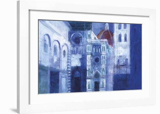 The Duomo, Florence-Ann Oram-Framed Premium Giclee Print