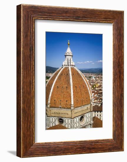 The Duomo from Giotto's Bell Tower, Florence, Tuscany, Italy-Russ Bishop-Framed Photographic Print