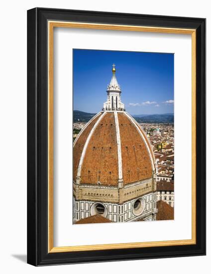 The Duomo from Giotto's Bell Tower, Florence, Tuscany, Italy-Russ Bishop-Framed Photographic Print