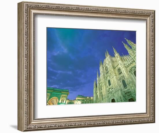 The Duomo, Lombardia, Milan, Italy-Walter Bibikow-Framed Photographic Print