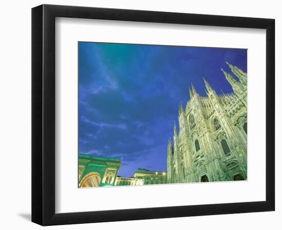 The Duomo, Lombardia, Milan, Italy-Walter Bibikow-Framed Photographic Print