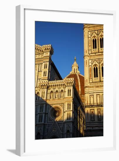 The Duomo of Florence with Evening Light-Terry Eggers-Framed Photographic Print