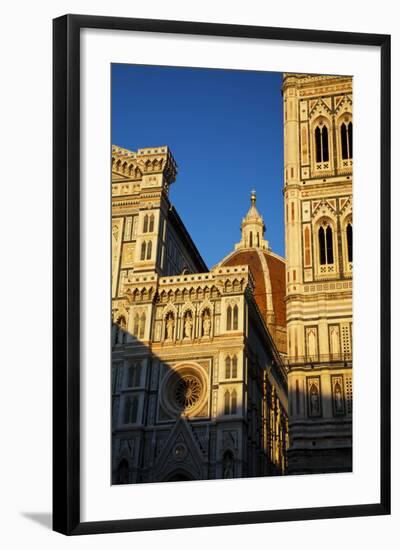 The Duomo of Florence with Evening Light-Terry Eggers-Framed Photographic Print