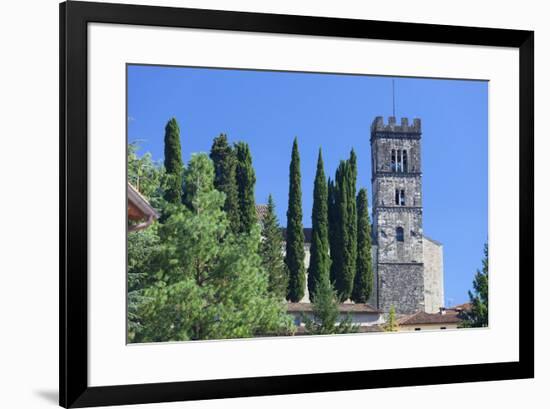 The Duomo of San Frediano, Barga, Tuscany, Italy, Europe-John Guidi-Framed Photographic Print