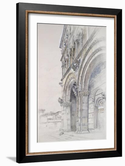 The Duomo of San Martino-John Ruskin-Framed Giclee Print