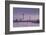 The Dusseldorf Skyline at Dusk, Dusseldorf, North Rhine-Westphalia, Germany, Europe-Julian Elliott-Framed Photographic Print