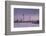 The Dusseldorf Skyline at Dusk, Dusseldorf, North Rhine-Westphalia, Germany, Europe-Julian Elliott-Framed Photographic Print