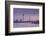 The Dusseldorf Skyline at Dusk, Dusseldorf, North Rhine-Westphalia, Germany, Europe-Julian Elliott-Framed Photographic Print