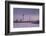 The Dusseldorf Skyline at Dusk, Dusseldorf, North Rhine-Westphalia, Germany, Europe-Julian Elliott-Framed Photographic Print