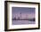 The Dusseldorf Skyline at Dusk, Dusseldorf, North Rhine-Westphalia, Germany, Europe-Julian Elliott-Framed Photographic Print