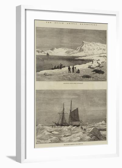 The Dutch Arctic Expedition-Walter William May-Framed Giclee Print